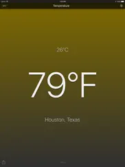 temperature app ipad resimleri 2