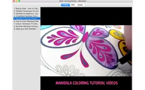 adult coloring books - mandalas iphone images 1