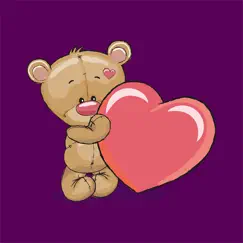 teddy bear - stickers for imessage logo, reviews