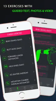 30 day cardio fitness challenges ~ daily workout iphone images 3