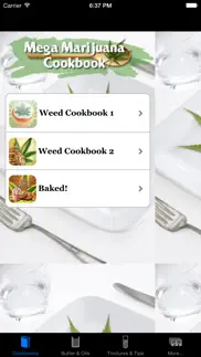 mega marijuana cookbook - cannabis cooking & weed iPhone Captures Décran 3