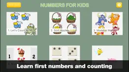numbers for kids - preschool counting games iphone images 1