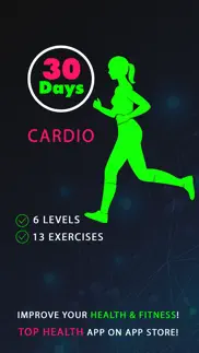 30 day cardio fitness challenges ~ daily workout iphone images 1