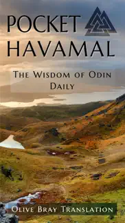 pocket havamal - daily asatru meditations of wisdom from odin - olive bray translation iphone images 1