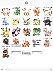 pokémon pixel art, part 1: english sticker pack ipad images 2
