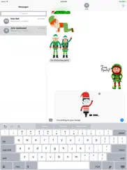 elf - christmas stickers for imessage ipad images 3