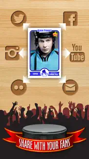 hockey card maker - make your own custom hockey cards with starr cards iphone images 4