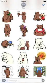 dummy bears sticker pack iphone images 3