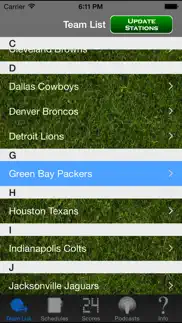 pro football radio & live scores + highlights iphone images 2