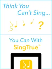 singtrue: learn to sing in tune, pitch perfect ipad images 1
