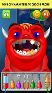 monster dentist doctor shave - kid games free iphone images 3