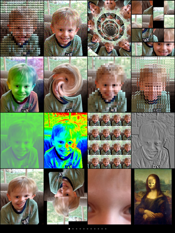 mega photo: effets spéciaux iPad Captures Décran 2