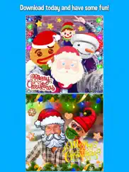 dabbing santa photo editor with christmas stickers ipad images 4