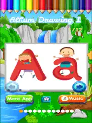 abc coloring alphabet learn paint for toddler kids ipad images 1