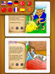 beauty and the beast - classic short stories book ipad images 3