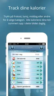 Kaloriteller - Slanke app iphone bilder 3