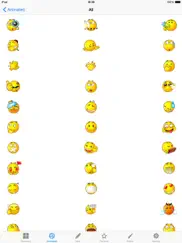 aa emoji keyboard - animated smiley me adult icons ipad bildschirmfoto 1