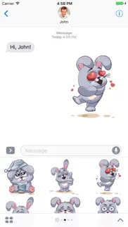 bunny - stickers for imessage iphone images 2
