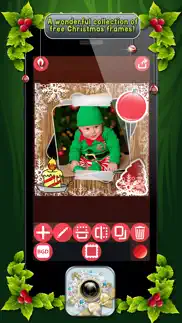 christmas photo frames edit.or with xmas sticker.s iphone images 3