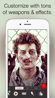 zombify - turn into a zombie iphone resimleri 3