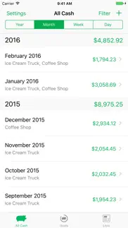 cash – income & tip tracking iphone images 1