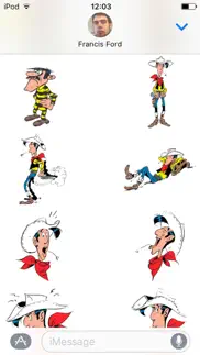 lucky luke stickers iphone images 2