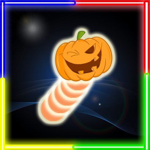 Rolling Halloween Snake And Worm Slither Dot Eater app reviews download