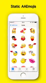 aa emoji keyboard - animated smiley me adult icons iphone bildschirmfoto 2