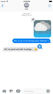 meteociel weather stickers pack iPhone Captures Décran 2
