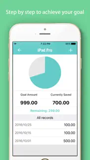 savings goals tracker - daily saving money box iphone images 2
