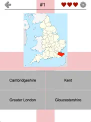 counties of england quiz ipad resimleri 1