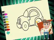 kids vehicle coloring in pictures book set for me ipad images 4