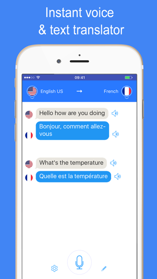 voice & text translate iphone capturas de pantalla 1