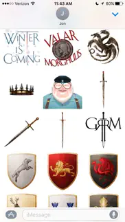 george r. r. martin stickers iphone images 2