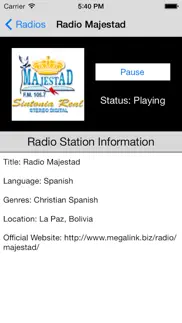 bolivia radio live player (la paz/quechua/aymara) iphone images 4