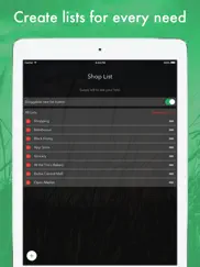 shop list - create shopping lists on-the-go ipad images 2