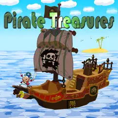 pirate treasures fishing hunting ship in caribbean logo, reviews