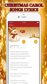 canciones de navidad para las vacaciones de navida iphone capturas de pantalla 4