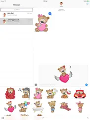 teddy bear - stickers for imessage ipad images 3