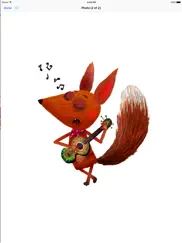 little fox stickers айпад изображения 3