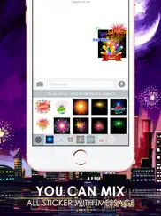 fireworks emoji stickers keyboard themes chatstick ipad images 3