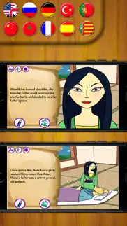 mulan classic tales - interactive book for kids. iphone images 3