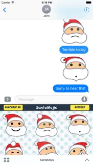 santamojis - add cool santa emojis to messages iphone images 4