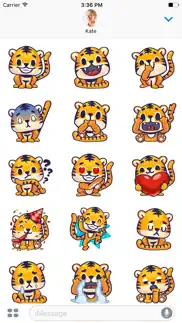 rawai tiger - baby tiger stickers for kids park iphone images 4