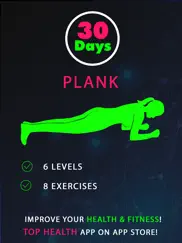 30 day plank fitness challenges workout ipad images 1