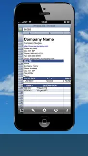 calc xls spreadsheet iphone capturas de pantalla 2