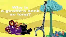 a giraffe story - baby learning english flashcards iphone images 1
