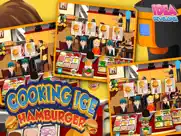 cooking hamburger ice - games maker food burger ipad images 3