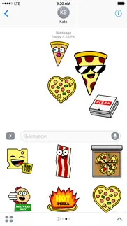 i love pizza sticker pack iphone images 2
