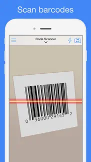 barcode reader for iphone iPhone Captures Décran 1